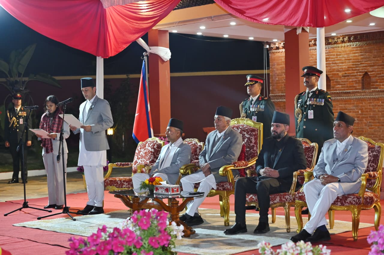 Oath-Taking Ceremony of Deputy Speaker Ruby Kumari Thakur